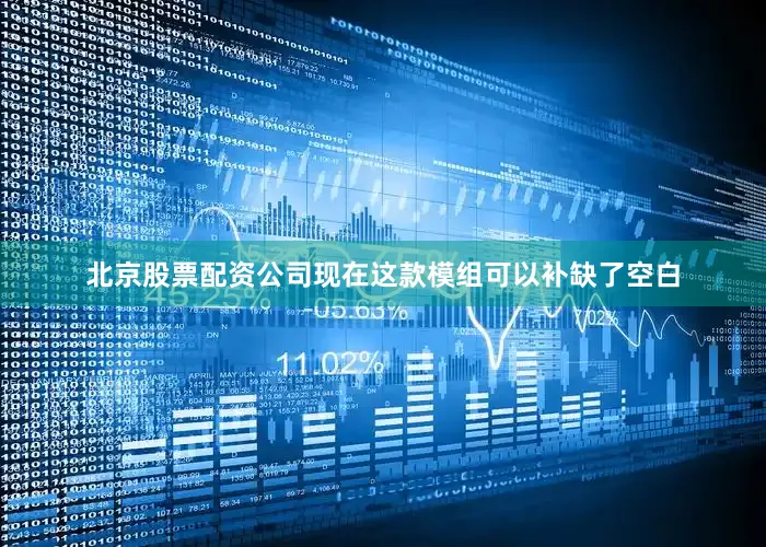 北京股票配资公司现在这款模组可以补缺了空白