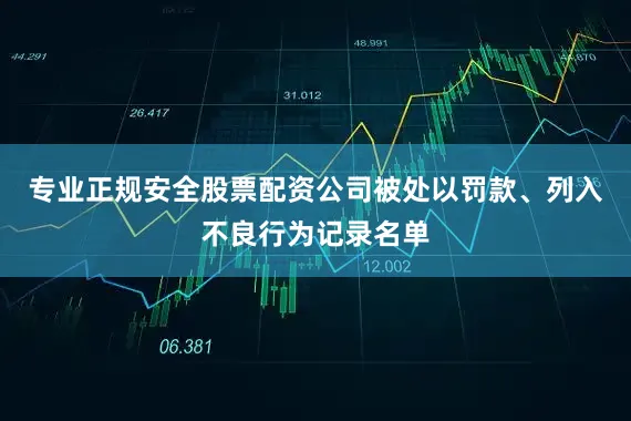 专业正规安全股票配资公司被处以罚款、列入不良行为记录名单